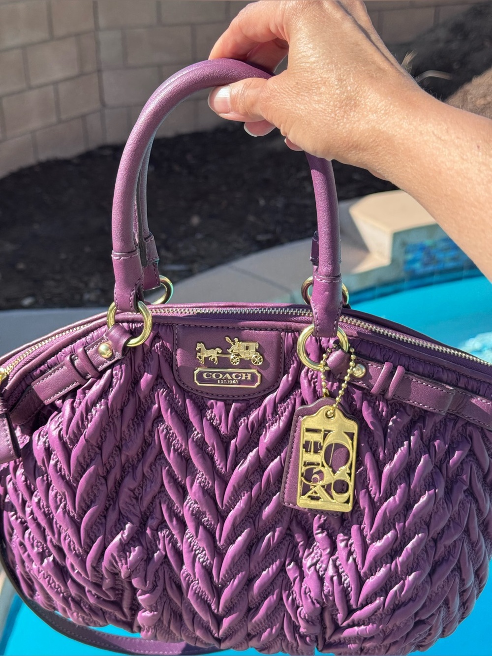 Coach 70th Anniversary Madison Sophia NWOT - Picture 16 of 17
